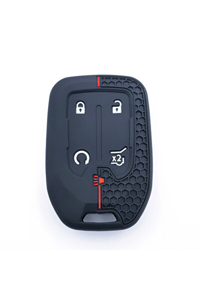 Choice 5 Buttons Silicone Car Key Cover Holder Case for CHEVROLET Silverado S...