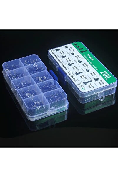 Choice 10V 200PCS 10 Types, 200 Push-Button Switches Plug-in Tactile Switches...