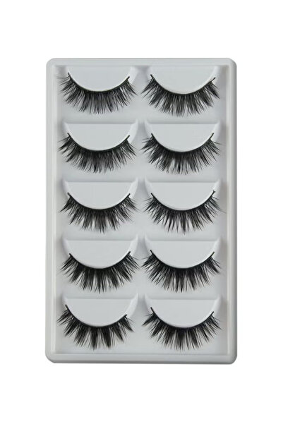 BSMBIOO Reuseable False Eyelashes Black