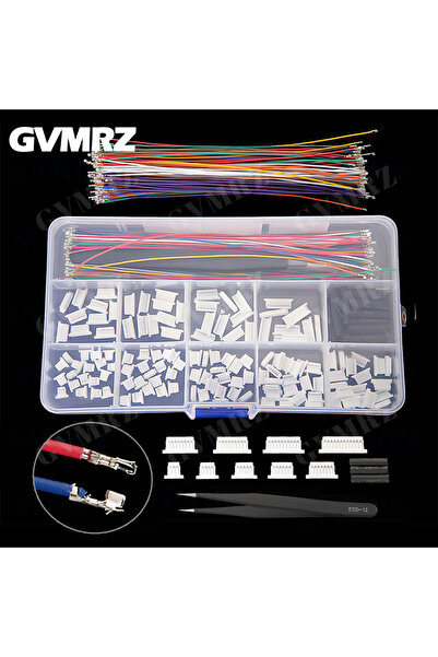 Choice SH1.0MM JST 1mm Cable Connector Kit JST Male Header 3P-12P with 28AWG ...