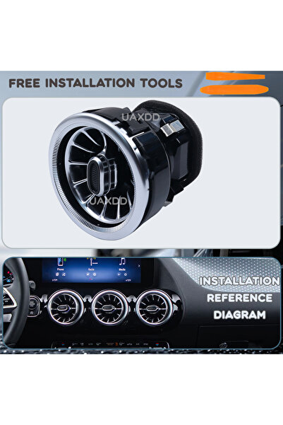 Choice For Benz VITO For Benz VITO 94.5MM AIR VENT Car Conditioning Interior ...