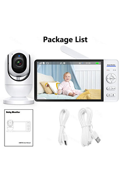 Choice With Type-C Cable No WiFi 7 Inch Baby Monitor 2-Way Audio Night Vision...