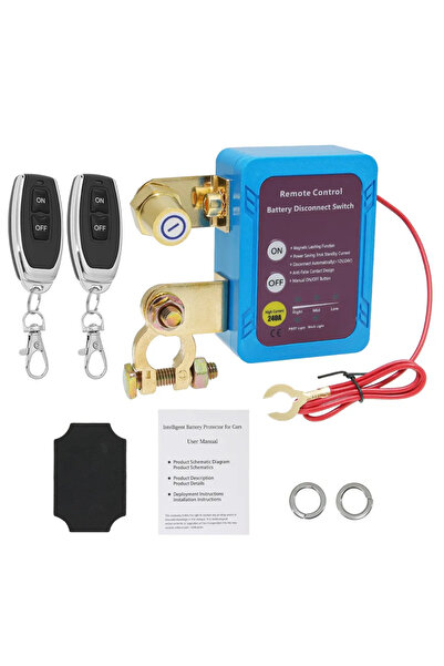 Choice مفتاح فصل البطارية عن بُعد RL-240A-RCM3-VD، 12/24 فولت، 240 أمبير، مفت...