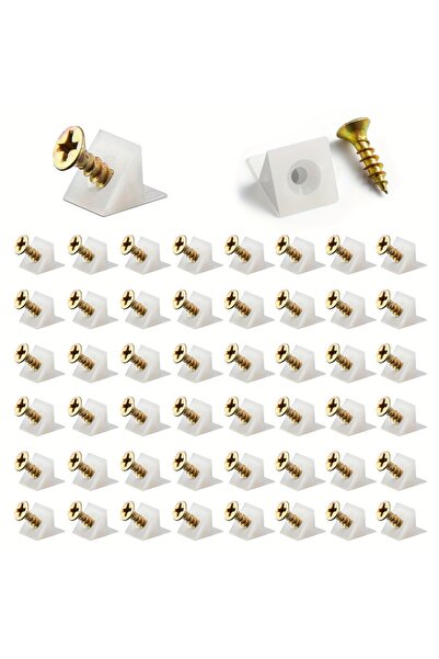 Choice 50 قطعة من أسافين إصلاح الأثاث، لإصلاح ترهل قاع الأدراج، دعامة زاوية ب...