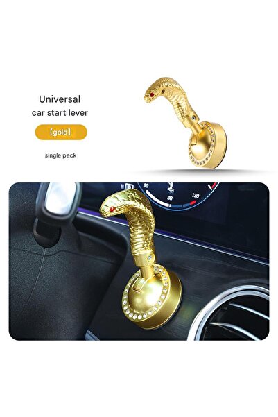 Choice بدء تشغيل سهل بضغطة واحدة مع قضيب سحب ذهبي على شكل رأس ثعبان، وداعًا ل...