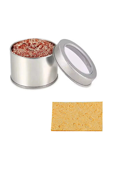 Choice Silver Set Cleaning Ball Desoldering Soldering Iron Mesh Filter Cleani...