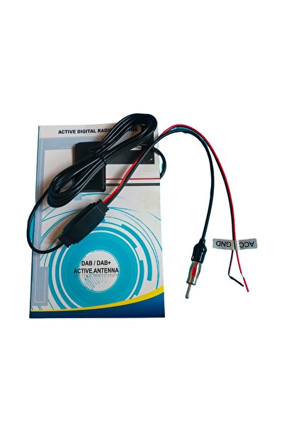 Choice هوائي استقبال راديو رقمي للسيارة (DAB) مثبت على السيارة مع تضخيم نشط ب...