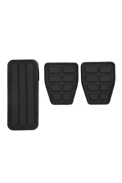 Choice طقم وسادات دواسة الفرامل والبنزين الأسود 171721647، بديل مرن ومقاوم لل...