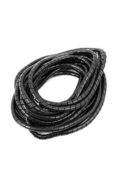 Choice 1Pcs Flexible Spiral Tube Cable Wire Wrap Computer Manage Cord Black 4...