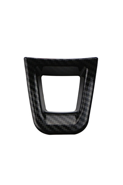 Choice لوحة عجلة قيادة سوداء من الكربون لسيارات فولكس فاجن باسات B8، تيجوان، ...