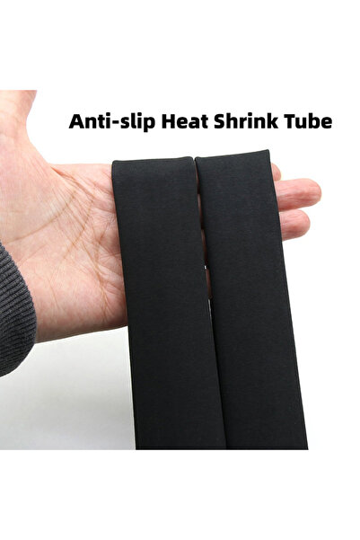 Choice1 25mm 1.6m Piece 1.6M Black Anti-slip Heat Shrink Tube 18/20/22/25/28/...