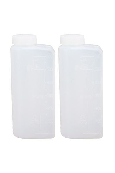 Choice عبوتان لخلط الزيت سعة 600 مل، مناسبة لمحركات ثنائية الأشواط، زجاجة خلط...