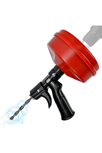 Choice أداة تسليك المجاري بطول 33 قدمًا، أداة مرنة لإزالة انسدادات المجاري، ي...