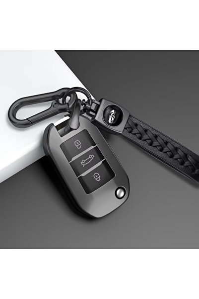 Choice B2 Gray TPU Car Key Case Remote Cover For Peugeot 208 308 T9 508 2008 ...