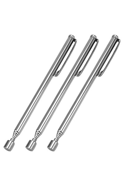 Choice1 Silvery 3PCS Telesing Extendable Magnet Pen Magnetic Rod kup Tool Ret...