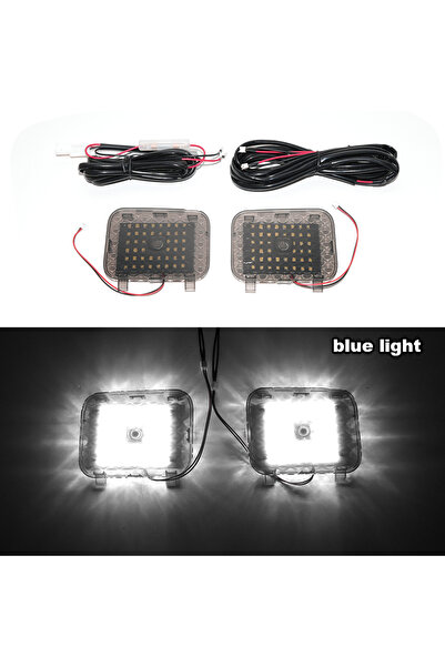 Choice زوج واحد من مصابيح LED بيضاء شفافة لسيارة تويوتا CH-R، مصابيح صندوق ال...