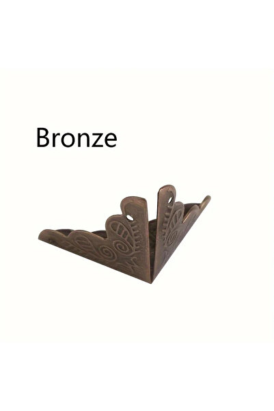 Choice1 antique brass 12pcs Wooden Box Corner Protector Cover Guard for Jewel...