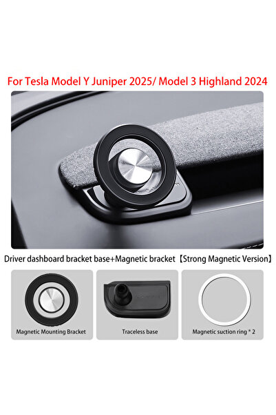 Choice1 حامل هاتف مغناطيسي قوي للسيارة، مناسب لسيارات تسلا موديل Y جونيبر 202...