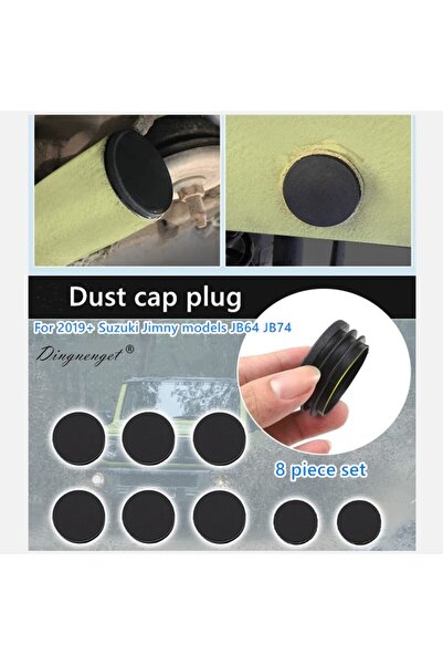 Choice مجموعة من 8 قطع من سدادات مطاطية لحماية شعاع السيارة، سدادات مقاومة لل...