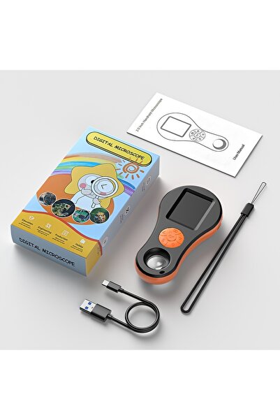 Choice1 مكبر رقمي بحجم 2 بوصة، فيديو بدقة 2 ميجابكسل، شاشة ميكروسكوب محمولة ب...