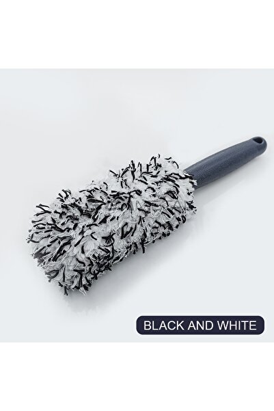 Choice1 فرشاة تنظيف محمولة سوداء من الألياف الدقيقة الناعمة لغسيل السيارات، ت...