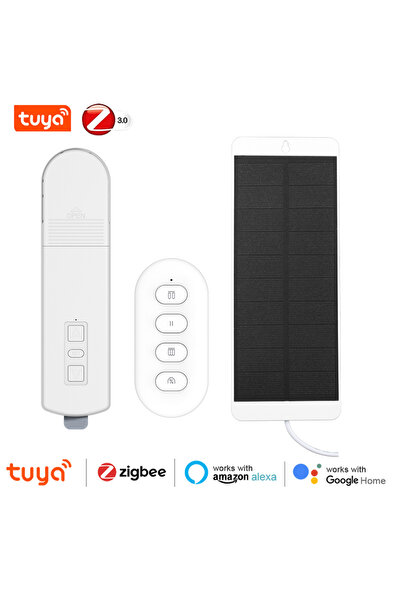 Choice With Solar Panel Tuya Smart Zigbee DIY Motorized Chain Electric Curtai...