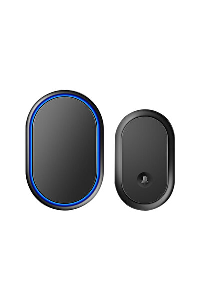 Choice1 black Wireless Doorbell Battery Type Welcome Chime Home Door Bell Int...