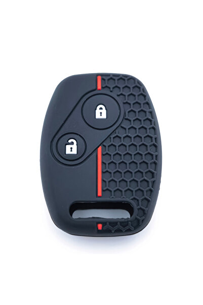 Choice غطاء حماية أحمر من السيليكون لجهاز التحكم عن بعد للسيارة، مناسب لهوندا...