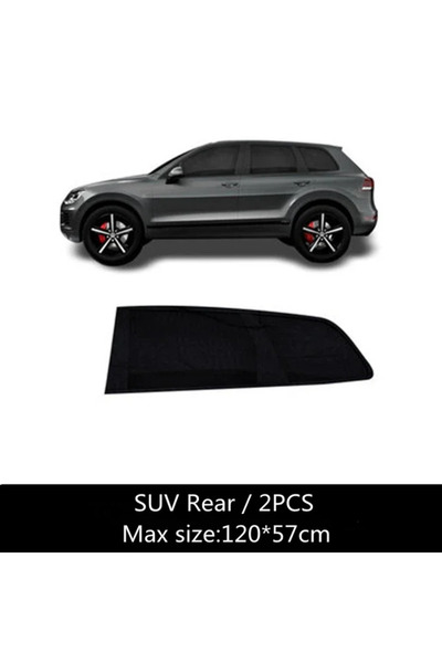 choice2 2Pc SUV rear Car Sunshade Curtains Universal Side Window Shades SUV C...