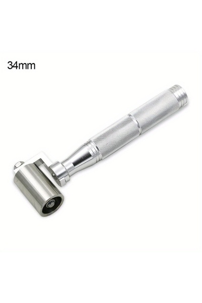 Choice1 WHITE 3.4/4cm steel plate roller for wallpaper stainless steel roller...