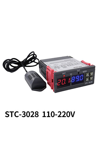 Choice1 STC-3028 110-220V STC-3028 Dual Digital Temperature Humidity Controll...