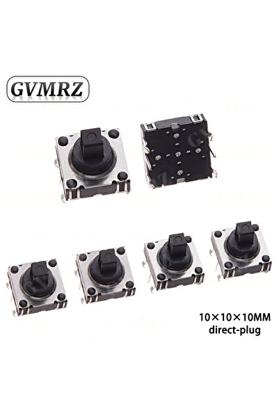 Choice مفتاح خماسي الاتجاهات SMD 10x10x10، 10 قطع، 7x7، 10x10، SMD، لمفاتيح ا...