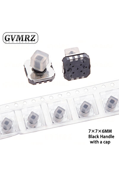 Choice3 7X7X6 SMD Blac W cap 10PCS Five Way Switch 7X7 10x10 SMD For Mobile N...