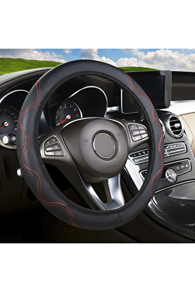 Choice1 san-bo-Red 1PC Universal Car Steering Wheel Cover without Inner Ring ...