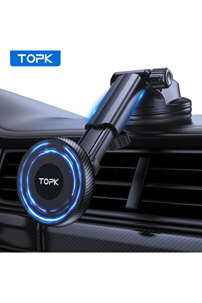 Choice حامل سيارة قوي الشفط من TOPK للوحة القيادة، متوافق مع MagSafe للهواتف،...