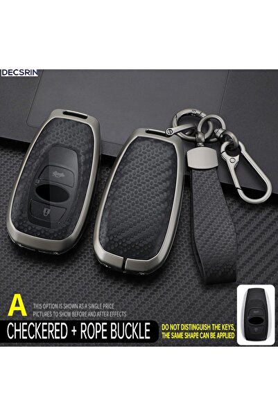 Choice Shell with bracelet 3/4 Butt Zinc Alloy + Leather Car Key Case Cover F...