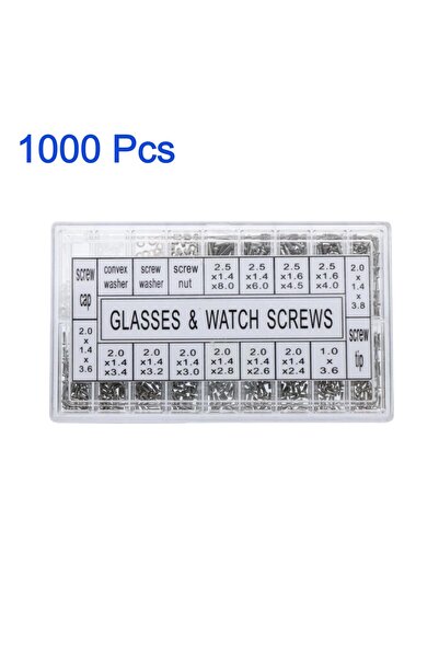 Choice طقم أدوات إصلاح النظارات مكون من 1000 قطعة، يحتوي على مجموعة متنوعة من...
