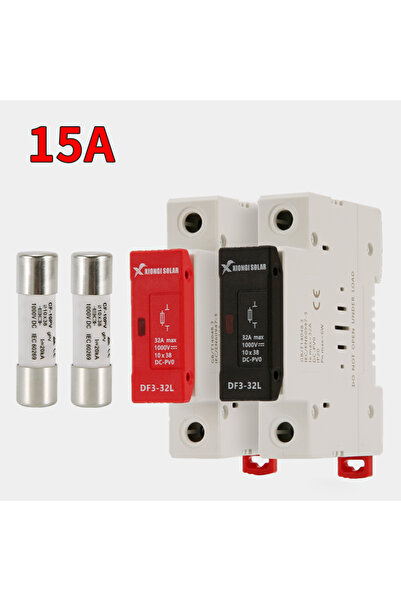 choice2 2PCS15A fuse Premium-Grade 2PCS DC Fuse Holder 10*38mm High Voltage S...