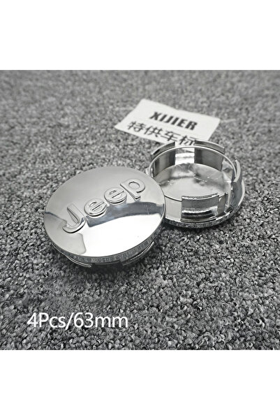 Choice4 4Pcs Bright Silver 4Pcs Original Car Wheel Center Hub Cap Cover For J...
