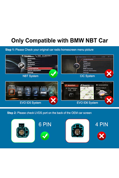 Choice NBT System Ezonetronics Wireless CarPlay Android Auto retrofit kit dec...
