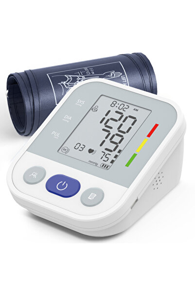 Choice White Accurate Upper Arm Electronic Blood Pressure Monitor Smart Autom...