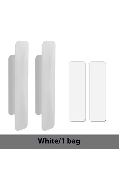 Choice White 2pcs Glass door handle sliding door handle door window cabinet d...