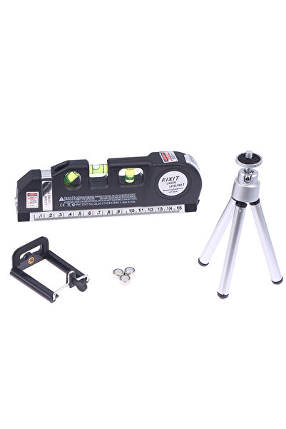 Choice1 طقم تسوية ليزرية بخطوط متقاطعة A2 وشريط قياس مع حامل ثلاثي القوائم مع...