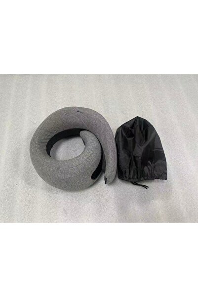 Choice Grey Travel Neck Pillow Car Neck Memory Foam Pillow U-Shaped Portable ...