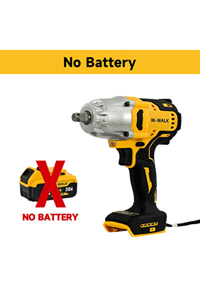 Choice مفتاح ربط كهربائي لاسلكي عالي السرعة بدون بطارية، 700 نيوتن متر، مقاس ...