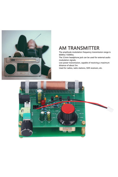 Choice AM Transmitter 600Khz‑1500Khz Amplitude Modulation Transmitter 5‑12V w...
