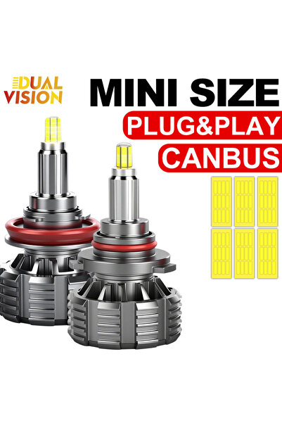 Choice3 H7 6000K Cold White 360 3D H7 LED Car Headlights Bulbs Canbus H1 H8 H...