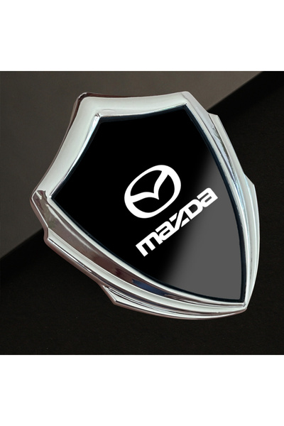 Choice1 MAZDA Black Metal Car Trunk Window Side Emblem Badge Decal Sticker Fo...