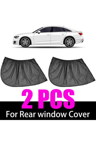Choice 2 pcs Blk Heat & UV at Every Window! Universal Side/Rear Sun Shades Ke...