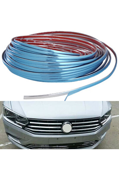 Choice Car Door Edge Scratch Protector Trim Strips Silver Chrome Strip 6mm*3m...